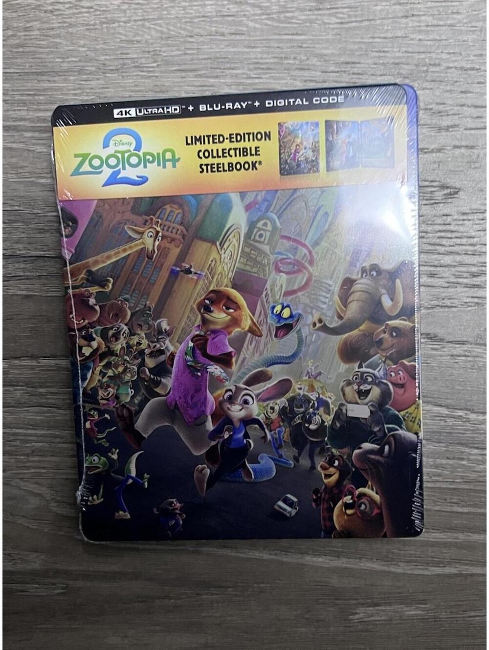 *SHIPS TODAY* Zootopia 2 - LIMITED EDITION - UHD/BD Combo + Digital + Steelbook